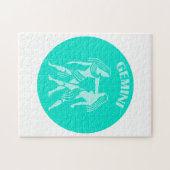 Gemini, Zodiac Sign, Horoscope, Astrology Puzzle (Horizontal)