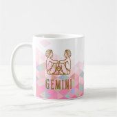 Gemini Zodiac Sign Kaffeetasse (Links)
