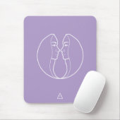 Gemini Zodiac Sign - Mousepad (Mit Mouse)