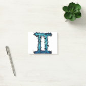 Gemini Zodiac Sign Post-it Klebezettel (Büro)