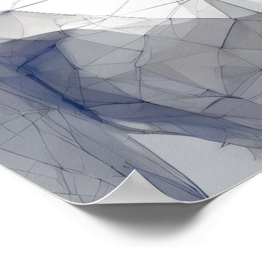 Gemini Zodiac Sign Poster (Ecke)