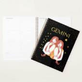 Gemini Zodiac Sign&Quote Modern Elegantes Geschenk Planer (Anzeige)