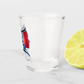 Gemini Zodiac Sign Schnapsglas (Rechts)