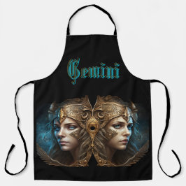 Gemini Zodiac Sign Schürze