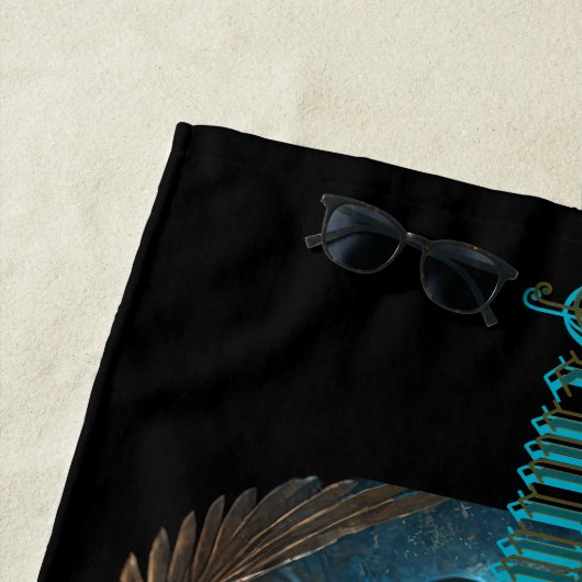 Gemini Zodiac Sign Strandtuch (Beispiel)