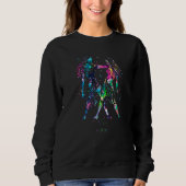 Gemini Zodiac Sign Sweatshirt (Vorderseite)