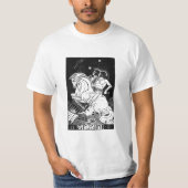 Gemini Zodiac Sign T-Shirt (Vorderseite)