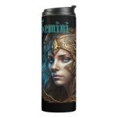 Gemini Zodiac Sign Thermosbecher (Nach links gedreht)