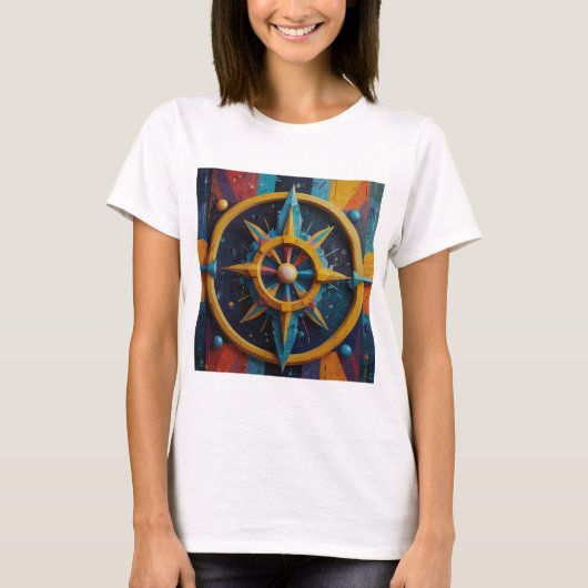 Gemini Zodiac Sign | Versatile Gemini Design T-Shirt (Vorderseite)