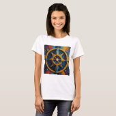 Gemini Zodiac Sign | Versatile Gemini Design T-Shirt (Vorne ganz)