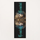 Gemini Zodiac Sign Yogamatte (Vorderseite)