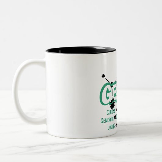 Gemini Zodiac Signature Tasse (Links)