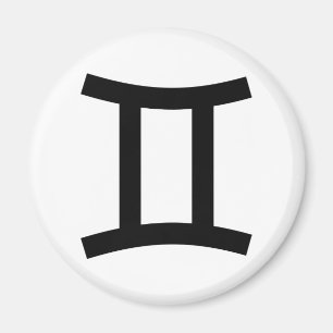 Gemini Zodiac Signikon Magnet