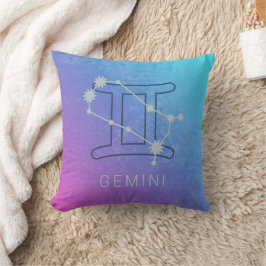 Gemini Zodiac Star Zeichenfarben Horoskop Kissen