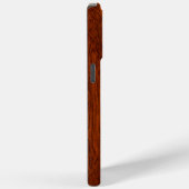 Gemini Zodiac Symbol auf Mahagoni wie Dekor Case-Mate iPhone Hülle (Rückseite / Rechts)