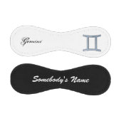 Gemini Zodiac Symbol Element von Kenneth Yoncich Baseball (Paneele)