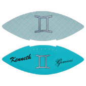 Gemini Zodiac Symbol Element von Kenneth Yoncich Football (Paneele)