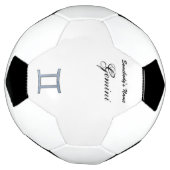 Gemini Zodiac Symbol Element von Kenneth Yoncich Fußball (Gedreht)