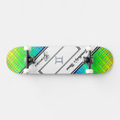 Gemini Zodiac Symbol Element von Kenneth Yoncich Skateboard (Horizontal)