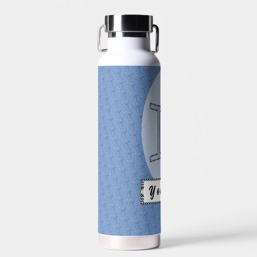 Gemini Zodiac Symbol Element von Kenneth Yoncich Trinkflasche (Vorne)