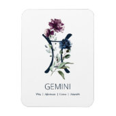 Gemini Zodiac Symbol Magnet (Vertikal)