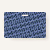 Gemini Zodiac Symbol Standard von Kenneth Yoncich Ausweis (Rückseite)