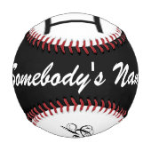 Gemini Zodiac Symbol Standard von Kenneth Yoncich Baseball (Rückseite)