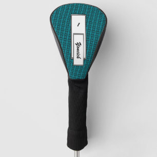Gemini Zodiac Symbol Standard von Kenneth Yoncich Golf Headcover