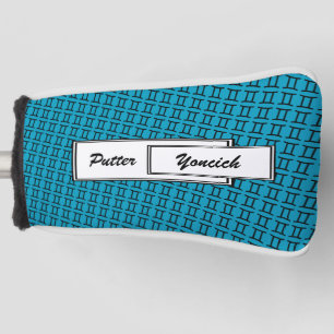 Gemini Zodiac Symbol Standard von Kenneth Yoncich Golf Headcover