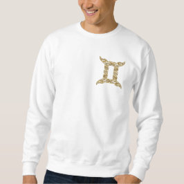 Gemini Zodiac - Tribal Gold Sweatshirt