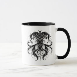 Gemini Zodiac Twin Symbol Astrology Tasse