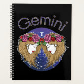 Gemini Zodiac Unterschriftenkalender Planer (Vorderseite)