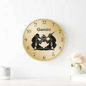 Gemini Zodiac Wall Uhr (Zuhause)