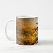 Gemini Zodiac with Twin Warrior Women and Glowing Kaffeetasse (Links)