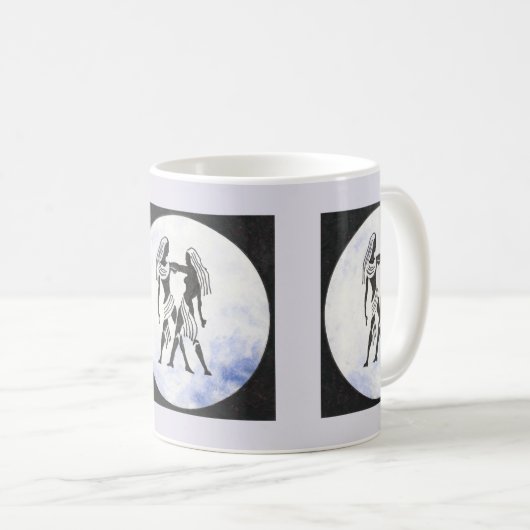 Gemini - Zodiac-Zeichen Kaffeetasse (VorderseiteRechts)