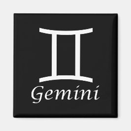 "Gemini" Zodiac-Zeichen Magnet