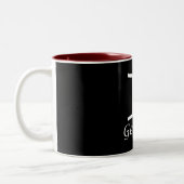 "Gemini" Zodiac-Zeichen Zweifarbige Tasse (Links)