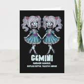 Gemini Zombies Karte (Vorderseite)