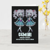 Gemini Zombies Karte (Gelbe Blume)