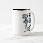 Gemini Zombies Zweifarbige Tasse (VorderseiteRechts)