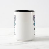 Gemini Zombies Zweifarbige Tasse (Mittel)