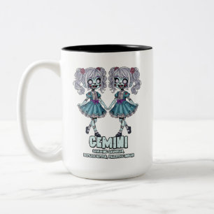 Gemini Zombies Zweifarbige Tasse