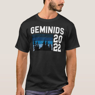 Geminids Meteordusche Dezember 2022 Astronomie T-Shirt