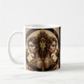 Geminis Female Astrologische Tasse (Links)