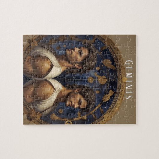 Geminis Male Jigasw Puzzle (Horizontal)