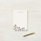 Gemis (groß) - Elfenbein Post-it Klebezettel (Auf Schreibtisch)