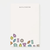 Gemis (groß) - Elfenbein Post-it Klebezettel (Vorderseite)