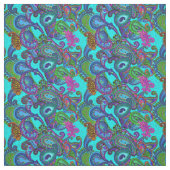 Gemisch Paisley im Blau, dunkel Stoff (Muster)