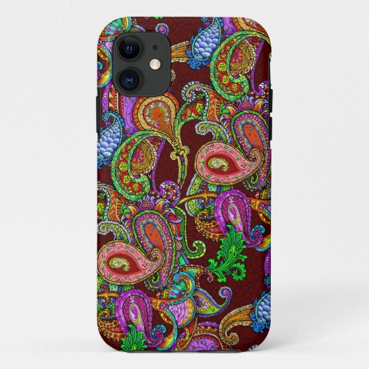 Gemisch-Paisley-Telefon-Abdeckung Case-Mate iPhone Hülle (Rückseite)