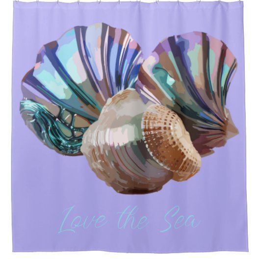 Gemische Duschvorhang (Vorderseite)